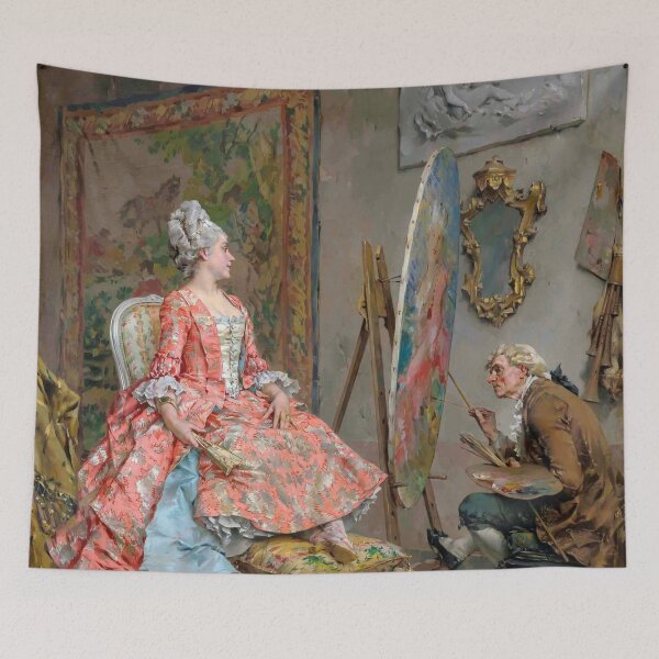 Item preview, Sitting for Her Portrait - Frederik Hendrick Kaemmerer designed and sold by CJET.