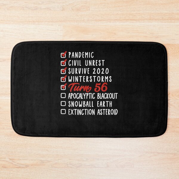 Item preview, Funny 56th Birthday Gift I 56 Years I Anticipating Checklist designed and sold by melisenda.