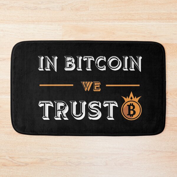 Item preview, In Bitcoin We Trust Crypto Money Cryptocurrency Btc Coin designed and sold by pannolinno.