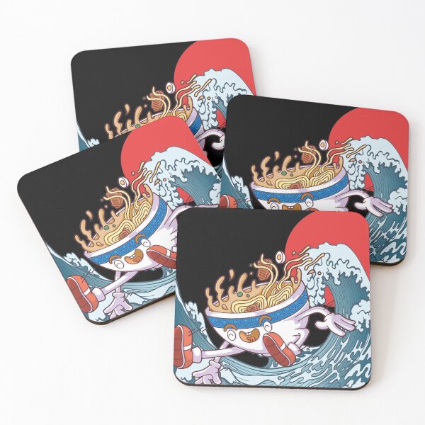Item preview, The Great Ramen Waves designed and sold by OnlyPrint20.