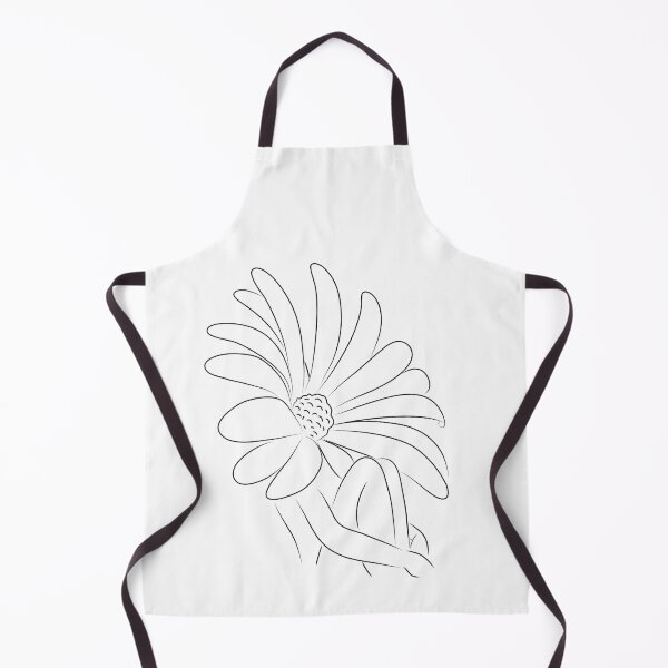 Item preview, Flower Girl Line Art designed and sold by laurasgallery.
