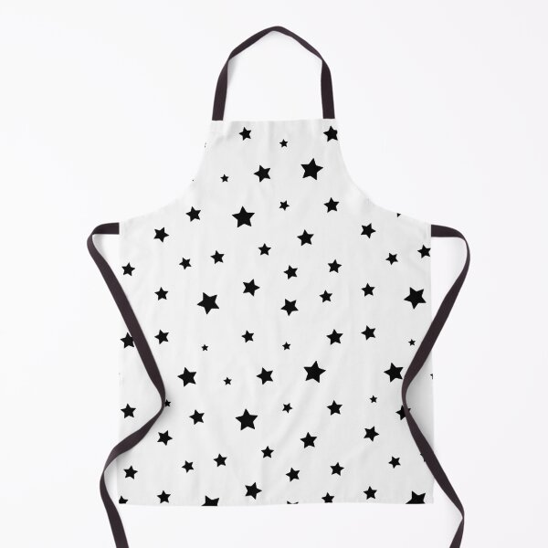 Item preview, Black mini stars pattern designed and sold by Green Sky.