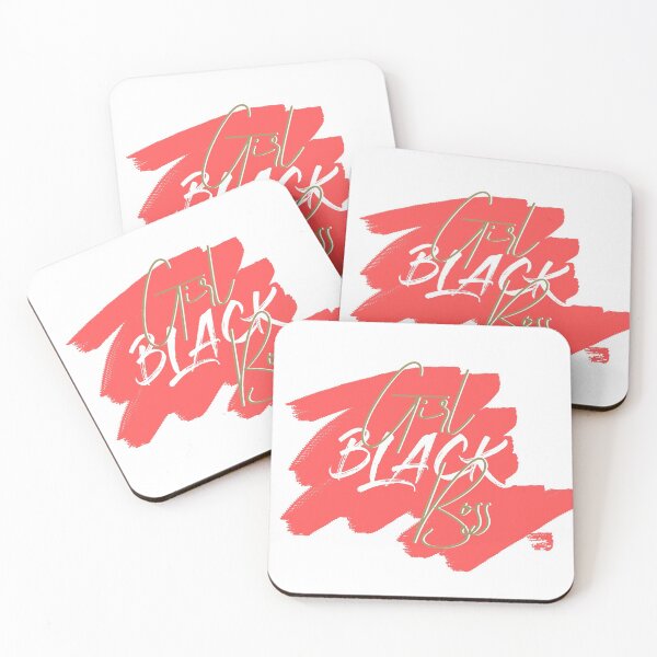Item preview, Girl Black Boss Orange designed and sold by LeeydiCreative.