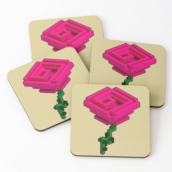 Item preview, Voxel rose designed and sold by Rodrivgm.