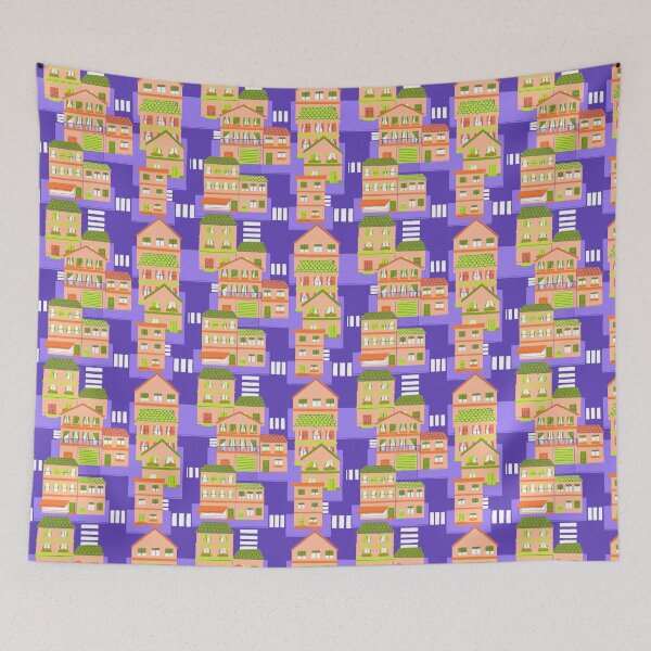 Item preview, Purple city designed and sold by Biskotz.