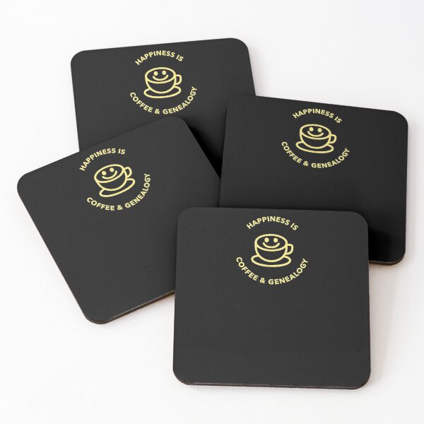 Item preview, Happiness Is Coffee And Genealogy designed and sold by melisenda.