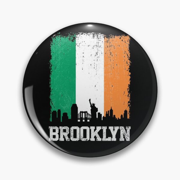 Item preview, Vintage Brooklyn Irish Flag NY Skyline Pride designed and sold by pixeljamz.