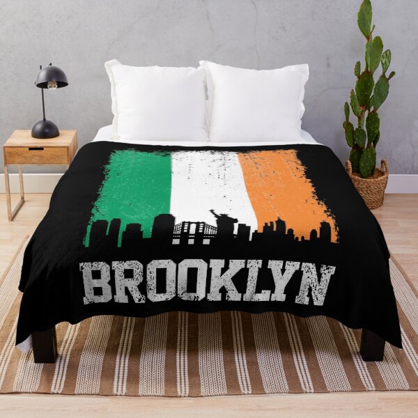 Item preview, Vintage Brooklyn Irish Flag NY Skyline Pride designed and sold by pixeljamz.
