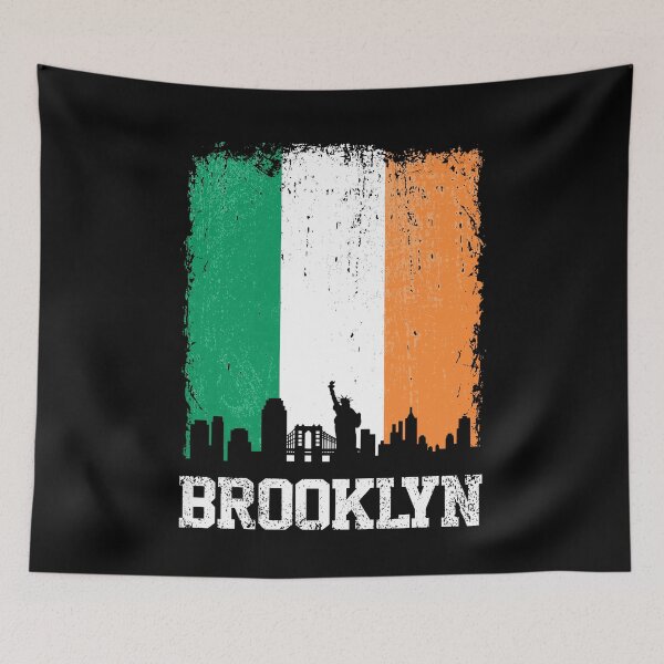 Item preview, Vintage Brooklyn Irish Flag NY Skyline Pride designed and sold by pixeljamz.