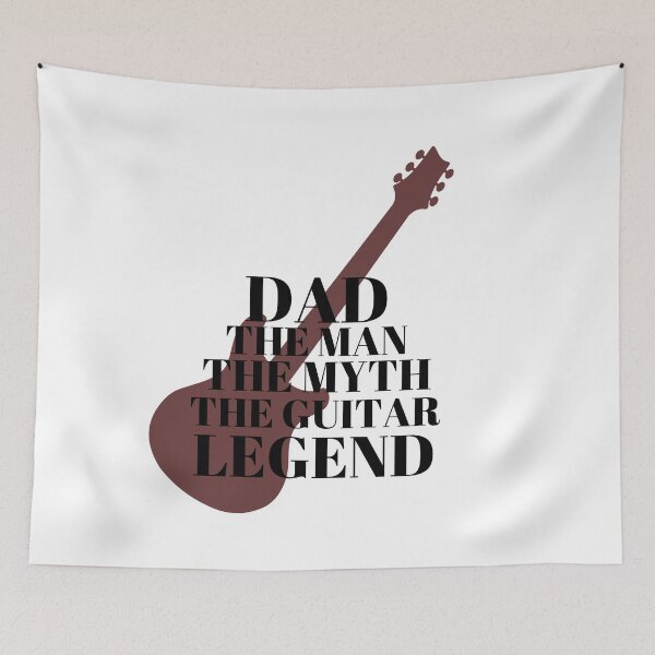 Item preview, Dad the man the myth the guitar legend designed and sold by crikz.
