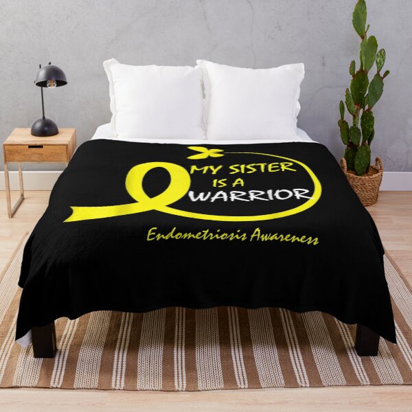 Item preview, Butterfly Yellow Gift Endometriosis Warrior Sister Awareness designed and sold by melisenda.