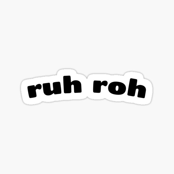 Ruh Stickers Redbubble