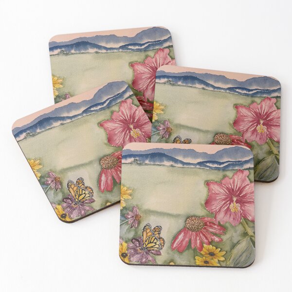 Item preview,  water color by Sarah L Miller, “far away places”  designed and sold by Sarah L. Tollner Miller.