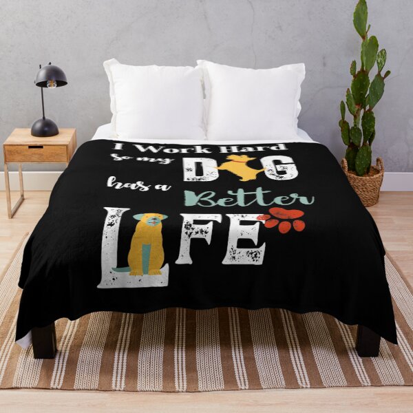 Item preview, Funny I Work Hard So My Dog Have A Better Life Dog Lovers designed and sold by melisenda.