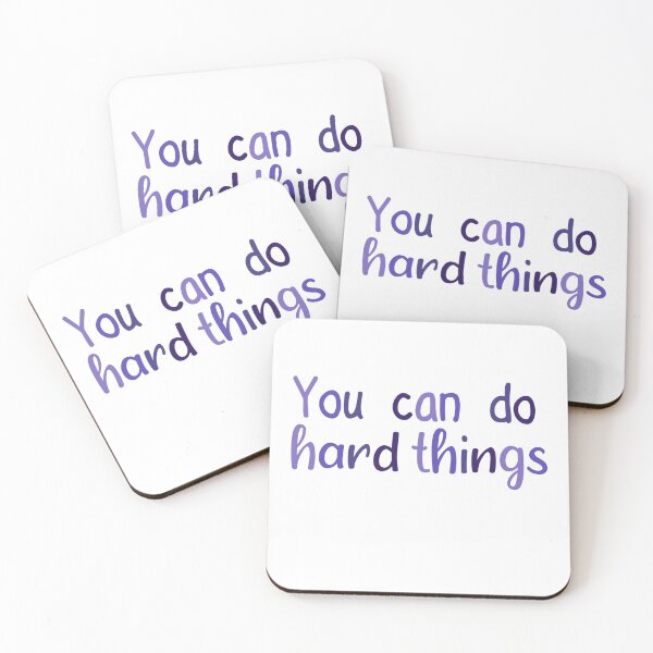 Item preview, You Can Do Hard Things designed and sold by Hannah Grace Designs.