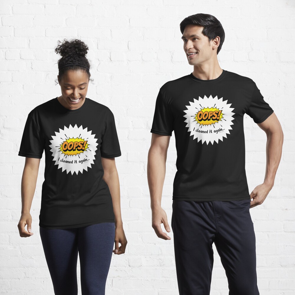 Item preview, Active T-Shirt designed and sold by SavvyCleaner.