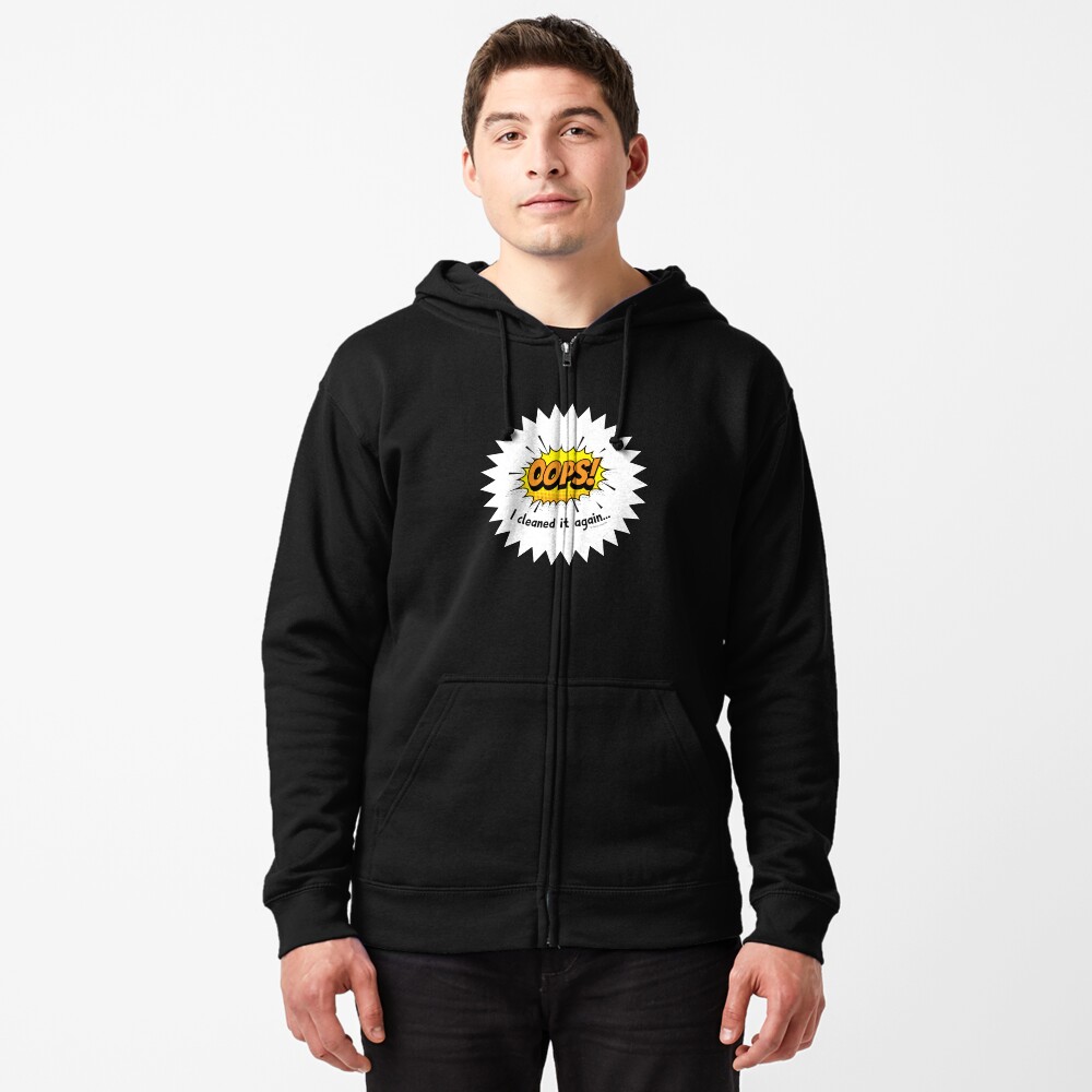 Item preview, Zipped Hoodie designed and sold by SavvyCleaner.