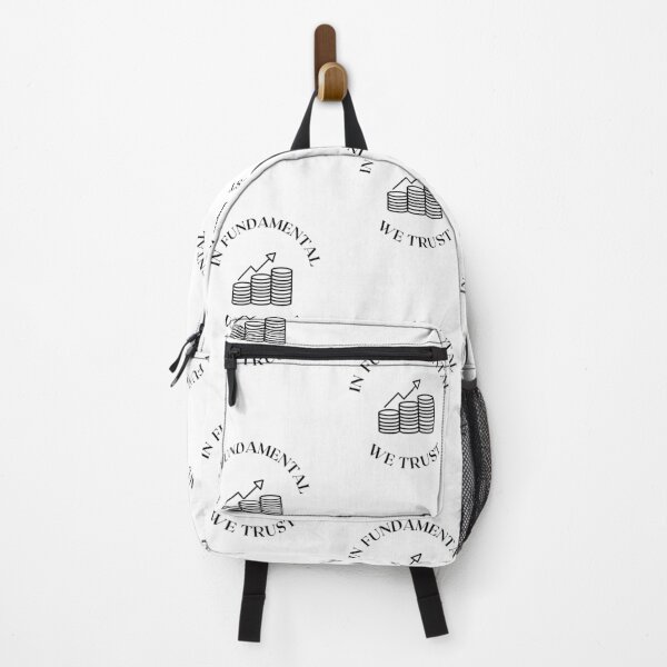 Item preview, In Fundamental We Trust Design (White) designed and sold by TraderShirts.