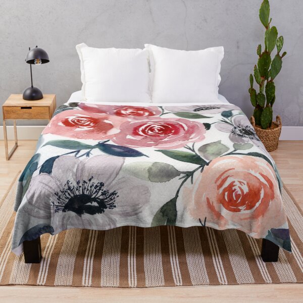 Item preview, flores descoloridas: anémona, rosa designed and sold by kosarandrea.