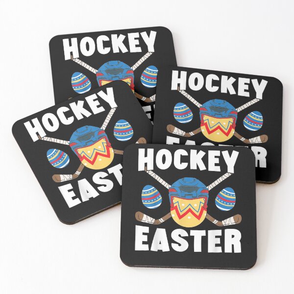 Item preview, Hockey Easter Bunny Egg Hunting Christian Coach Player designed and sold by melisenda.