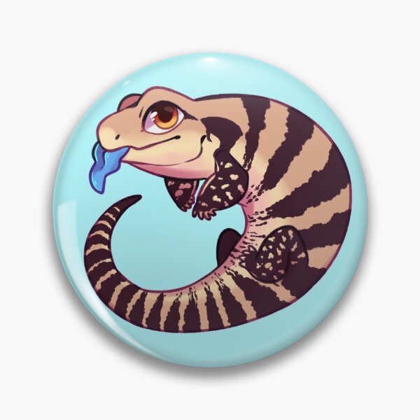 Item preview, Blue tongue skink lizard designed and sold by Ruxree.