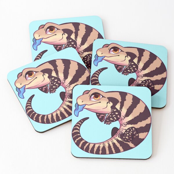 Item preview, Blue tongue skink lizard designed and sold by Ruxree.