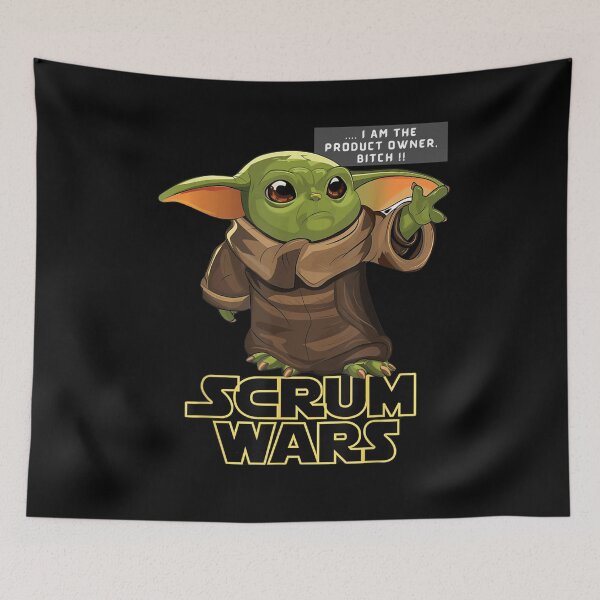 Item preview, I Am The Product Owner Scrum Wars Technology Project Funny  designed and sold by leean33.