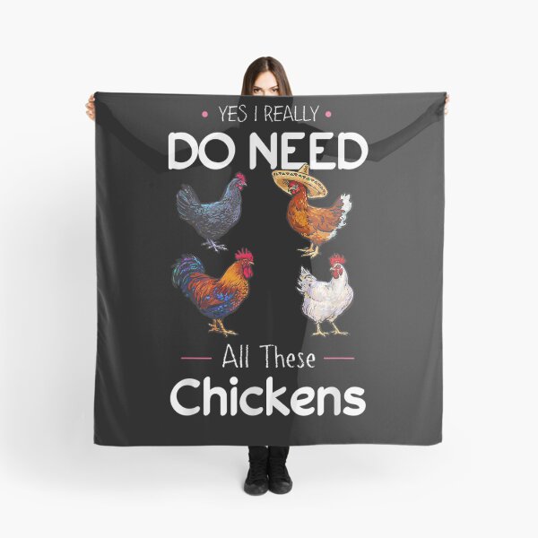 Item preview, Yes I Really Do Need All These Chickens Funny Gifts designed and sold by melisenda.