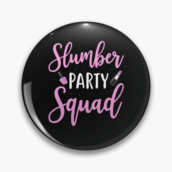 Item preview, Funny Slumber Party Squad Sleepover Pajama Nails And Makeup  designed and sold by Best Designer.
