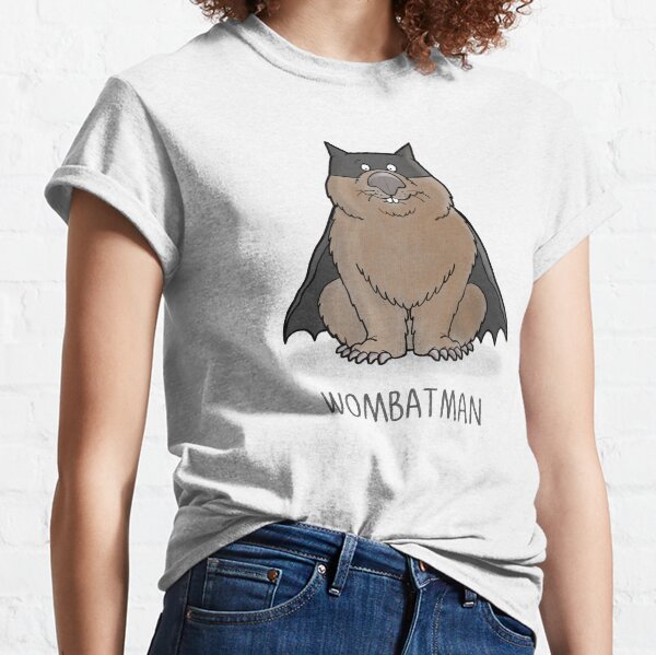 Vista previa del artículo con la obra «Hombre wombat», diseñado y vendido por carlbatterbee.