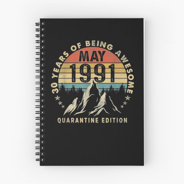 Item preview, Born In May 1991 Quarantine Birthday Gifts 30 Years Old designed and sold by melisenda.