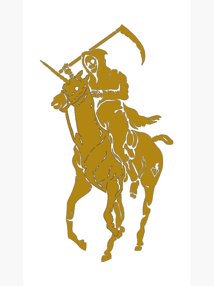 Grim reaper polo logo Clearance