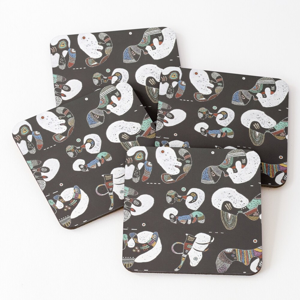 Item preview, Coasters (Set of 4) designed and sold by neteor.