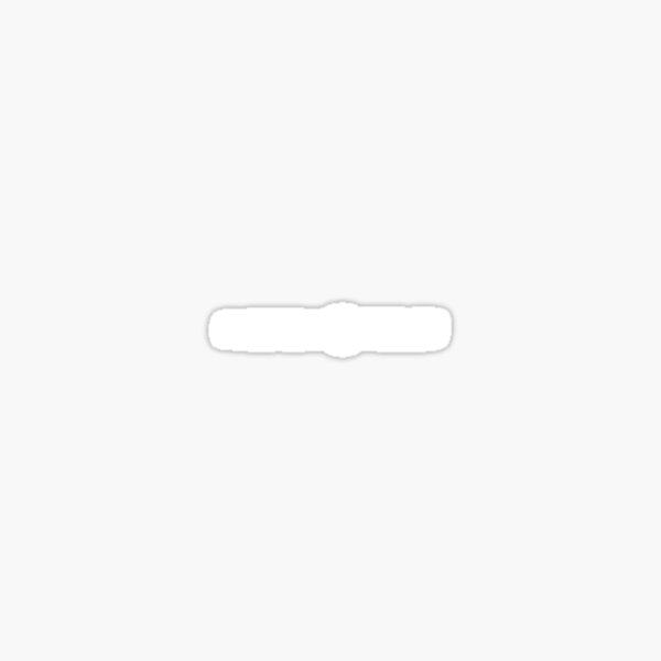 Neon Green 4H1P LIVE Logo Merch White Lettering Sticker