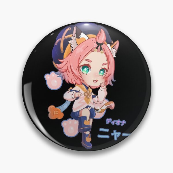 Artikelvorschau, Genshin Impact Chibi Diona entworfen und verkauft von NEL MERCH.