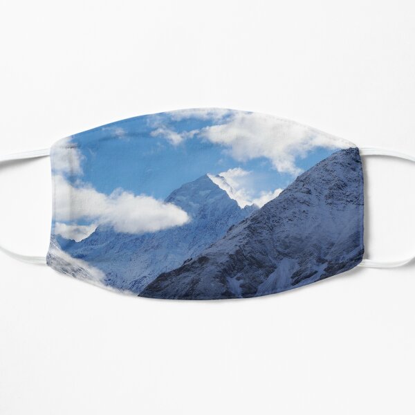 Mount Cook Clouds Flat Mask
