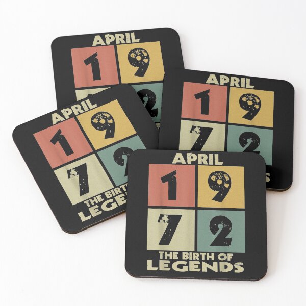 Item preview, April 1972 The Birth Of Legends Best Birth Day Gift designed and sold by melisenda.