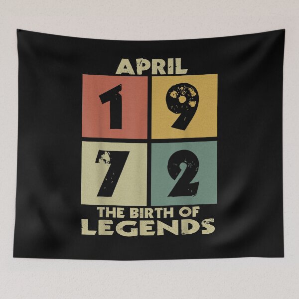 Item preview, April 1972 The Birth Of Legends Best Birth Day Gift designed and sold by melisenda.