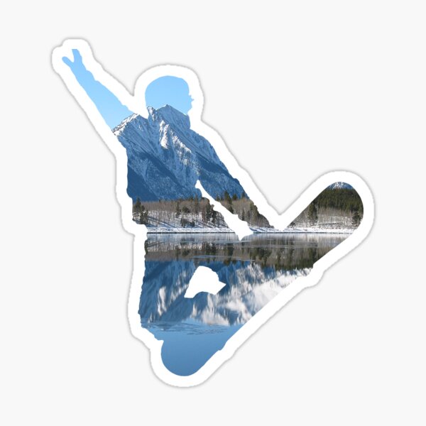 Snowboarder Sticker