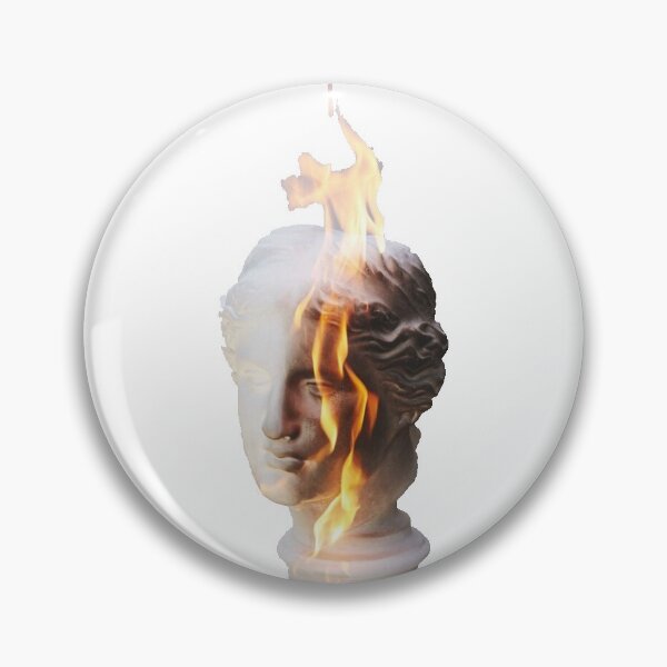 Item preview, burning statue designed and sold by heartbreakings.