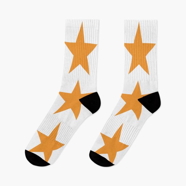Item preview, Large ORANGE and WHITE STARS  designed and sold by RachelMacht.