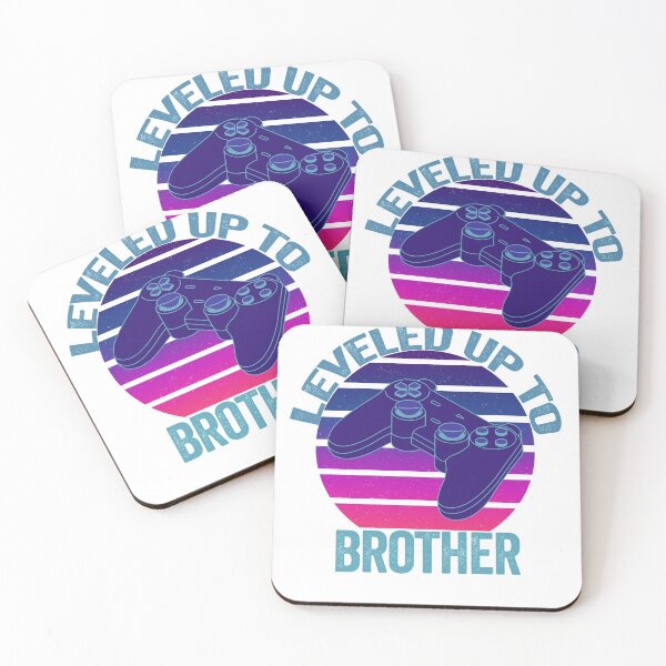 Item preview, Leveled up to big brother - awesome gift boy gamer to be big brother 2021 designed and sold by hyggekrog.
