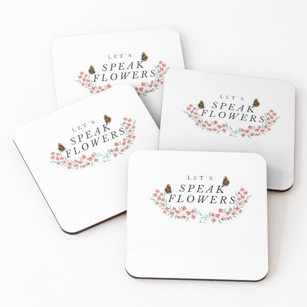 Item preview, let's speak flowers  designed and sold by sarah-dargeen.