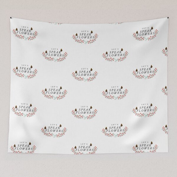 Item preview, let's speak flowers  designed and sold by sarah-dargeen.