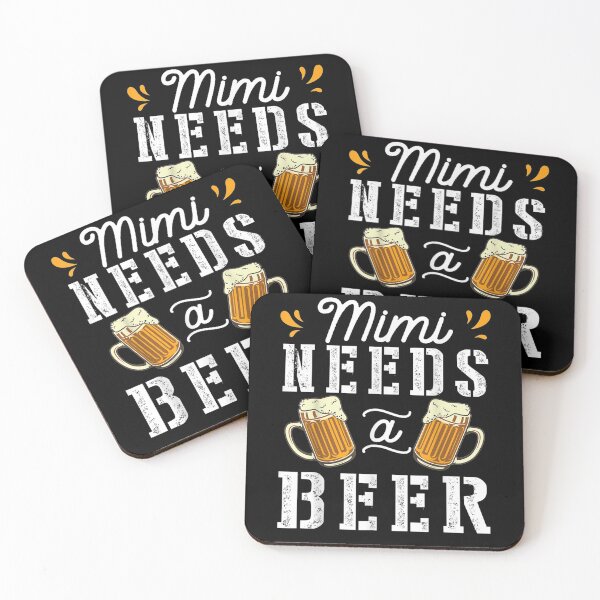 Item preview, Mimi Needs A Beer Happy Mother Father Day Drinker Drunk designed and sold by melisenda.