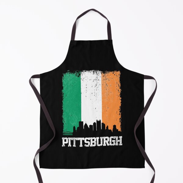 Item preview, Vintage Pittsburgh Irish Flag Skyline Pride designed and sold by pixeljamz.