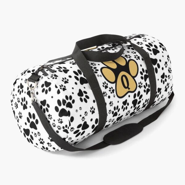 Item preview, Cats Paws Alphabet Letter Q in Yellow - Initials designed and sold by MadandMean.