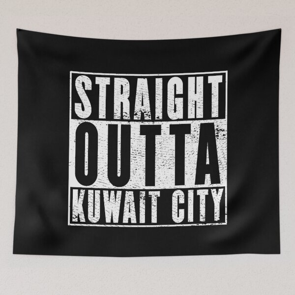 Item preview, Straight Outta Kuwait City designed and sold by RandomStuffShop.