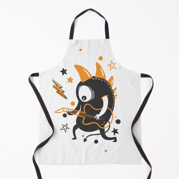 Item preview, rock'n'roll funny monster designed and sold by Binooo.