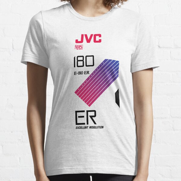 VHS Tape T-Shirt Kinder videokassette vcr fernseher showview retro technik 80er 